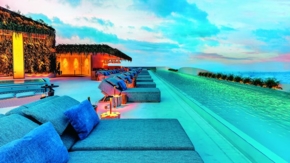 Das Hotel Faro auf Gran Canaria mit Infinity-Pool